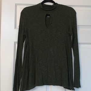 Long sleeve soft and sexy shirt